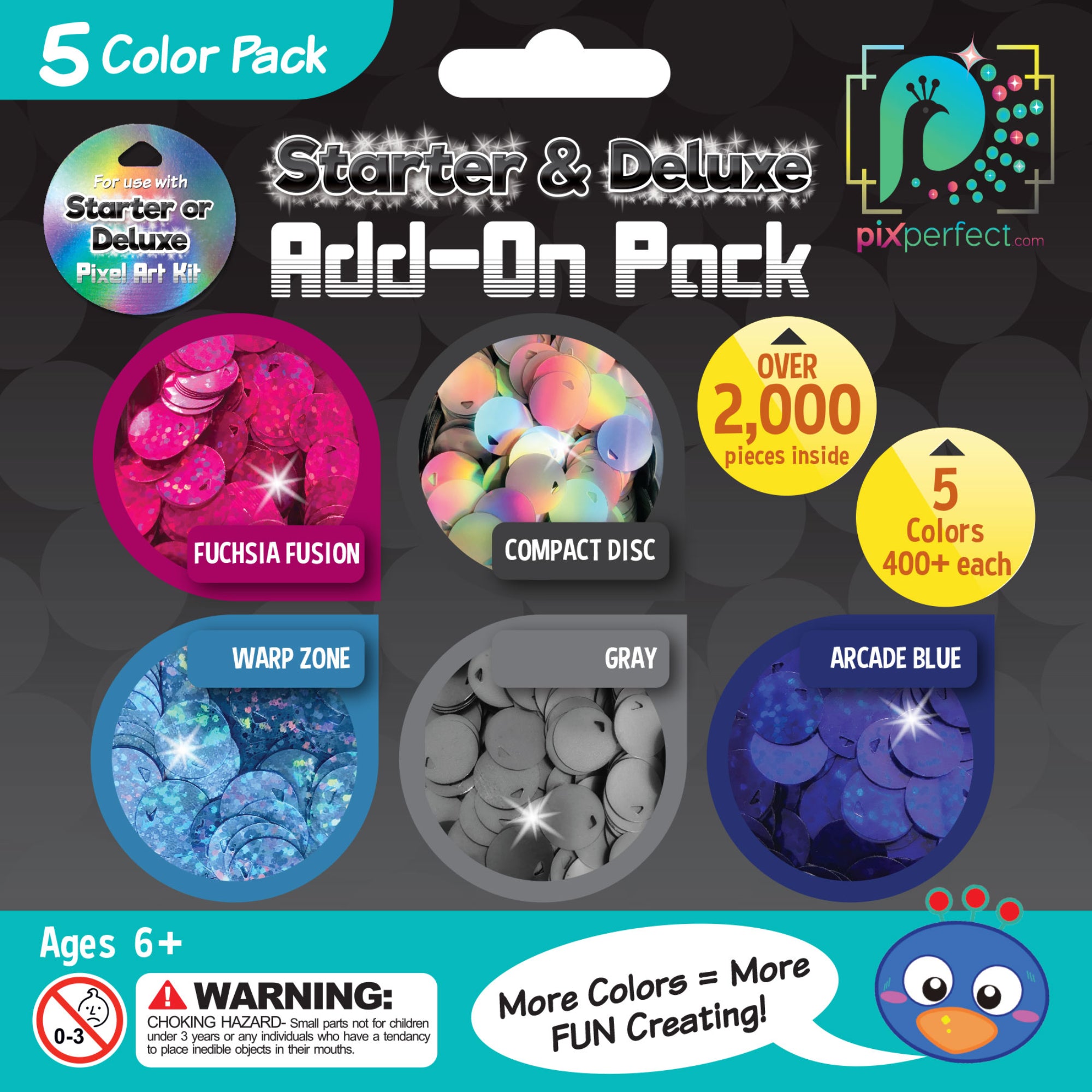 5 Color Add-On Pack – Pix Perfect