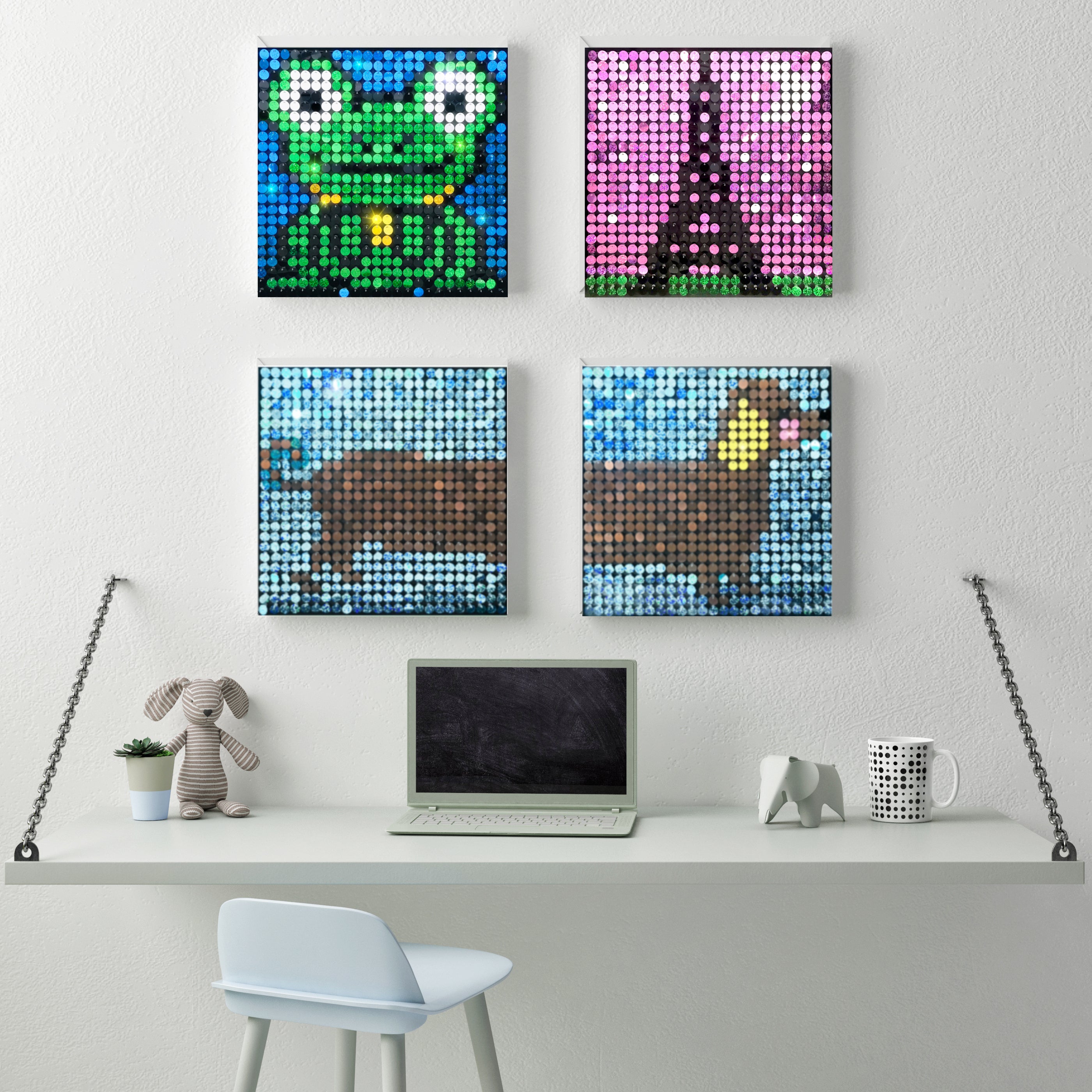 Pix Perfect DIY” Pixel Art Kit Combo