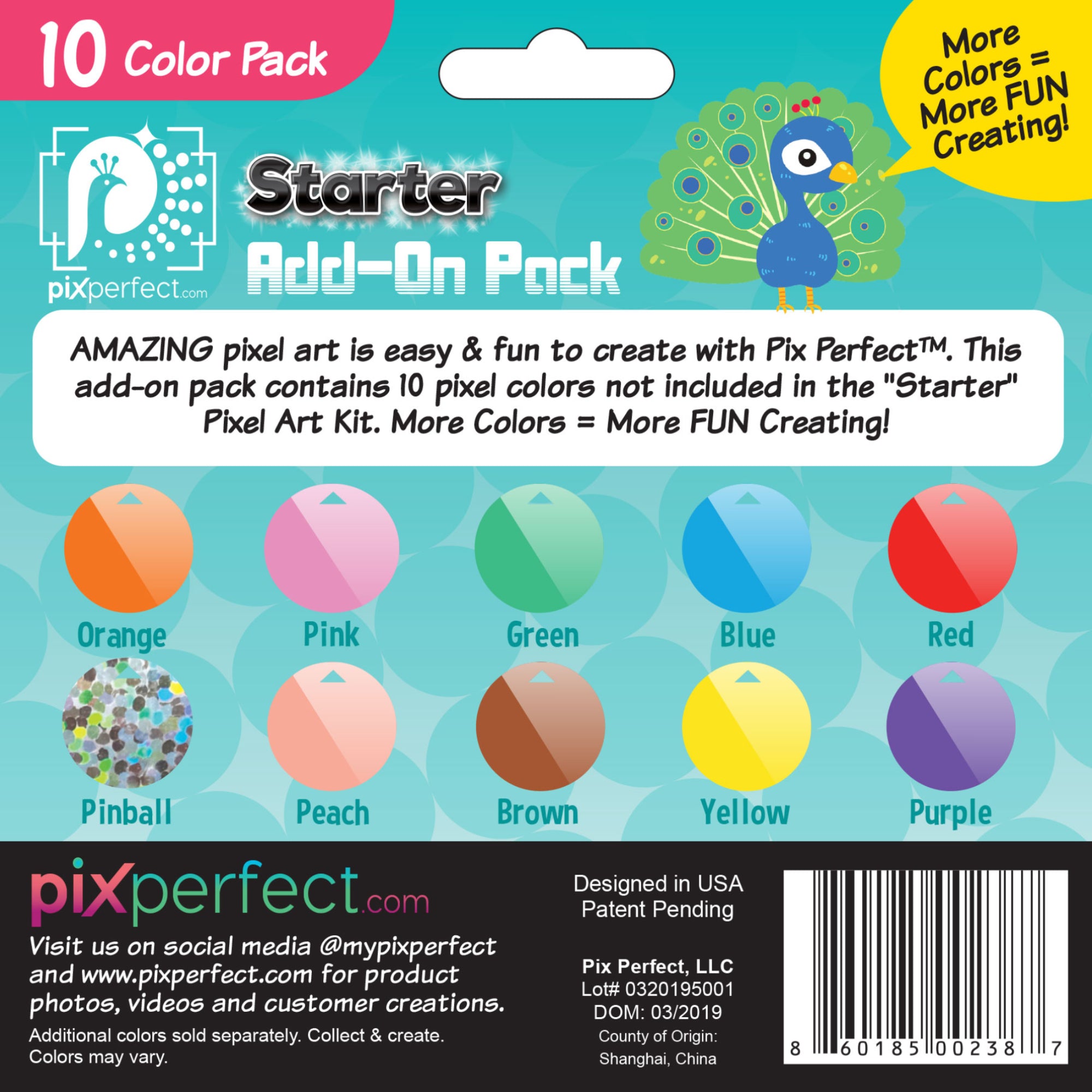 10 Color Add-On Pack