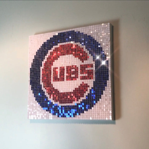 Striscione In Lana WinCraft Per Chicago Cubs: 8x32 Cm, Blu, Resistente Allo Sbiadimento