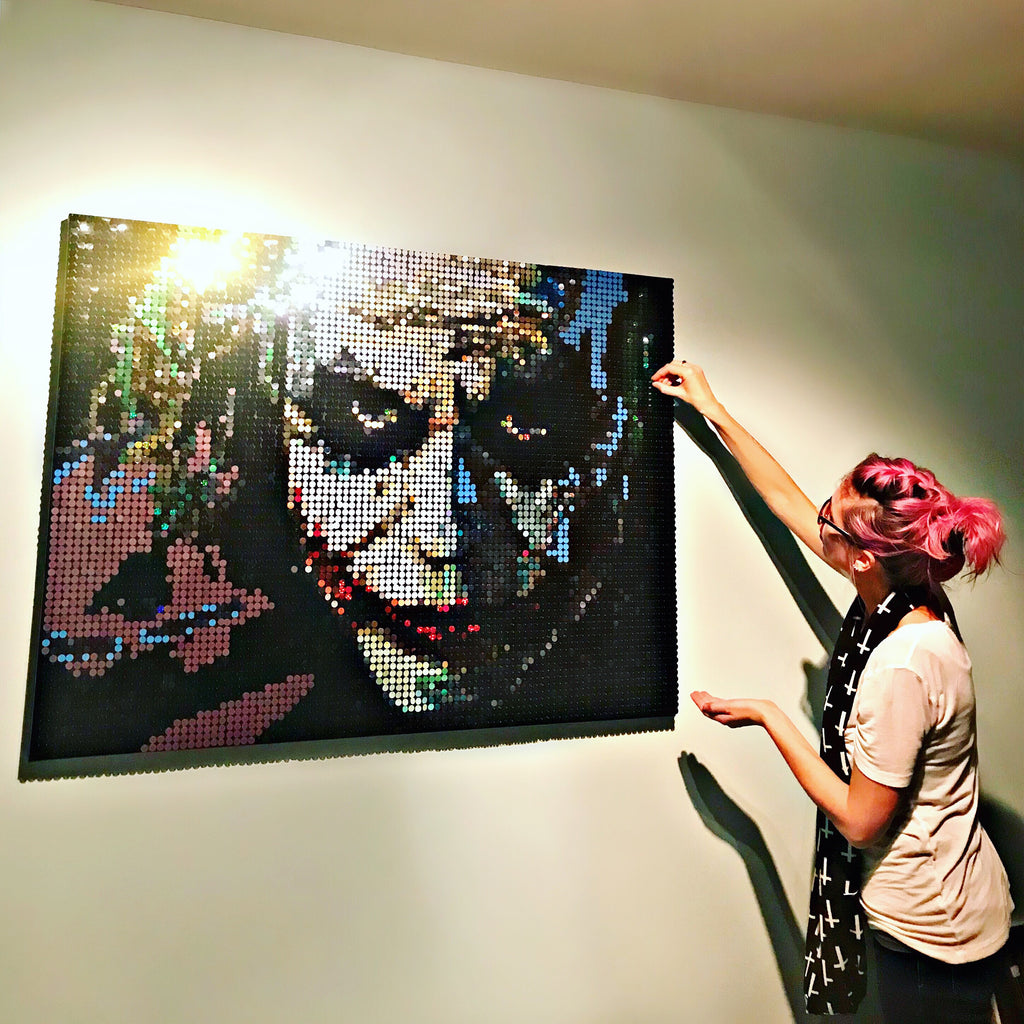 Pixel Art Joker by Pix Perfect