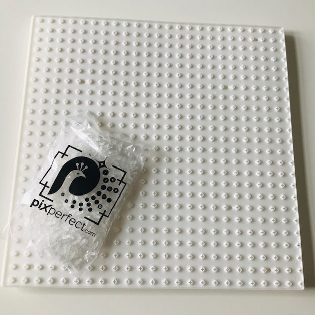 White Panel & Pegs